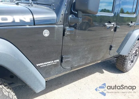 2016 Jeep Wrangler Unlimited Rubicon z USA, uszkodzony, nr VIN 1C4HJWFG9GL261255